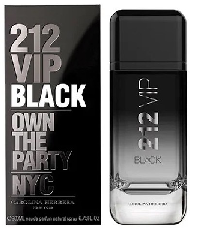 212 VIP BLACK HOMBRE 200ML EDP CAROLINA HERRERA