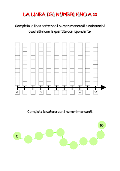 Anteprima della prima pagina: Pre-tabelline