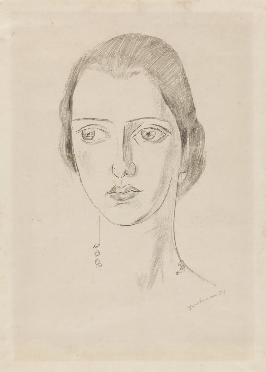 Bildnis Marie Louise von Motesiczky 1924