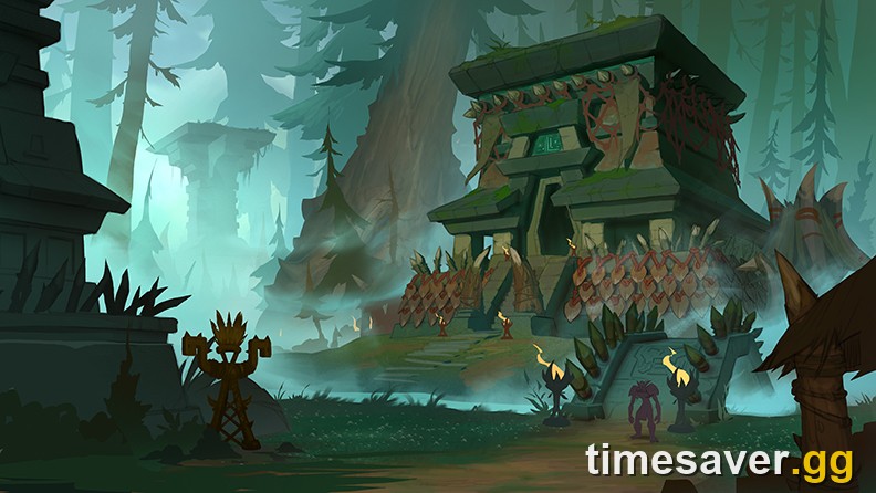 The Amani temple ruins of the Coiled Isle in WoW Midnight patch 12.1 Curse of Ula'tek