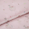 Bedding set for a baby crib 7 el Twins Bembi pink