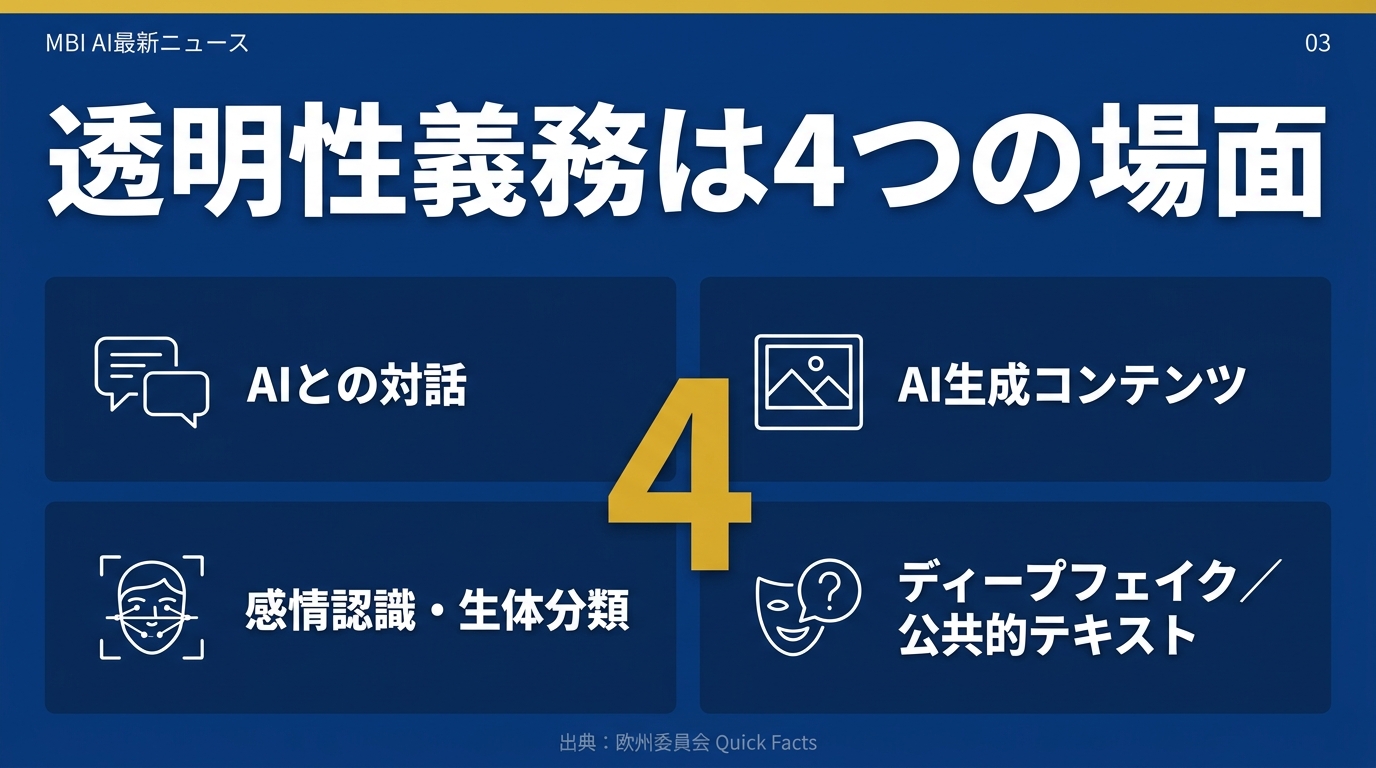 MBI AI最新ニュース スライド