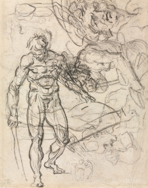 Figure Studies verso c 1761