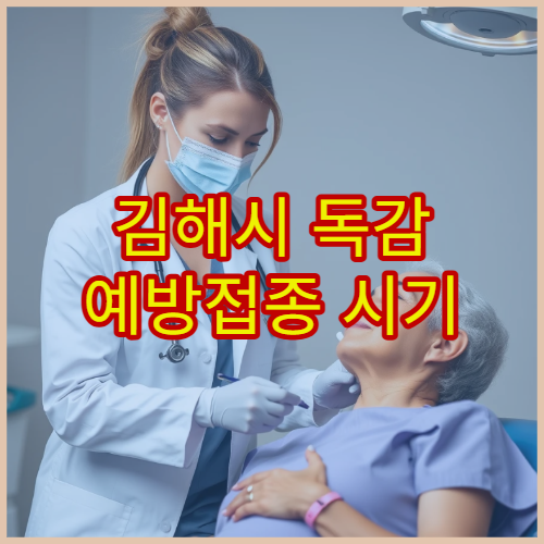 김해시 독감 예방접종 시기 안내와 접종 전문 병원