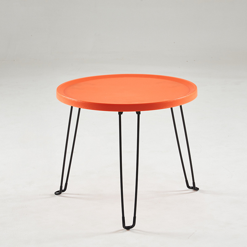 Klappbarer Beistelltisch, rund, Ø 45,5 × 40 cm, Modell H-262
