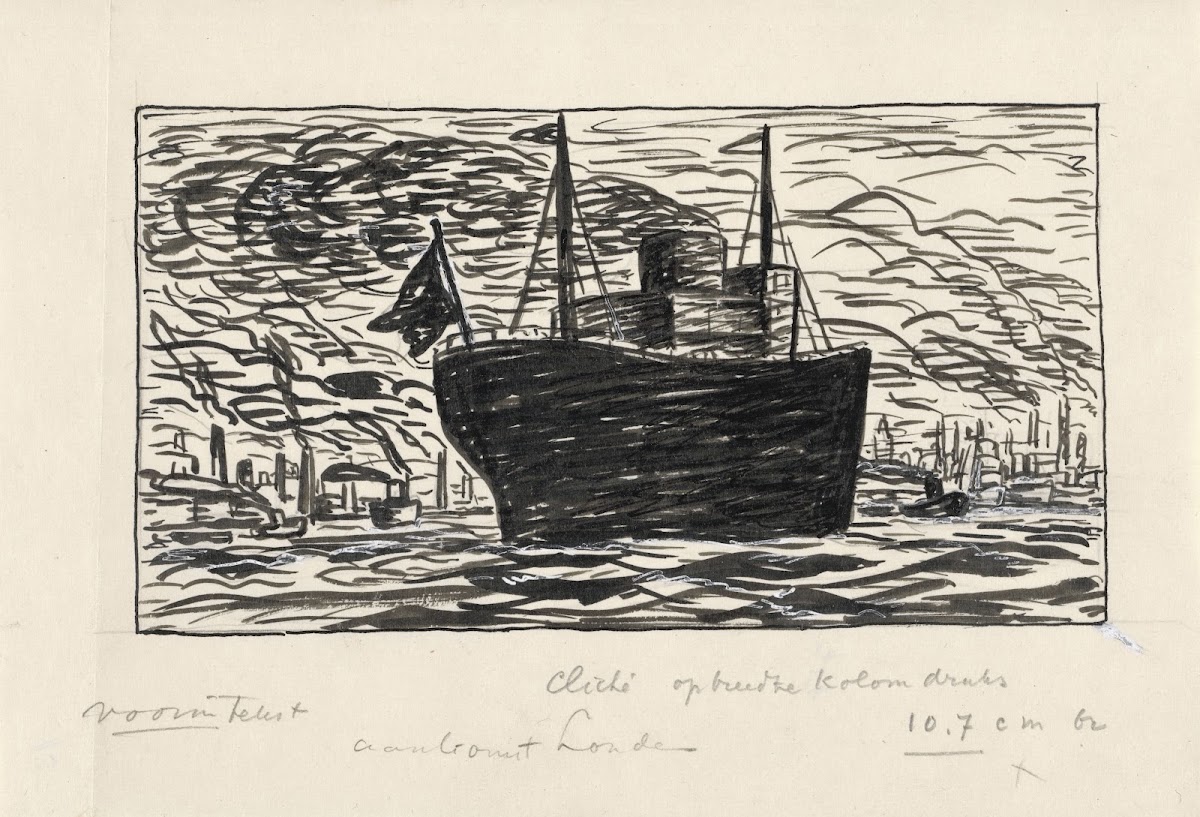 Aankomst in Londen 20th century