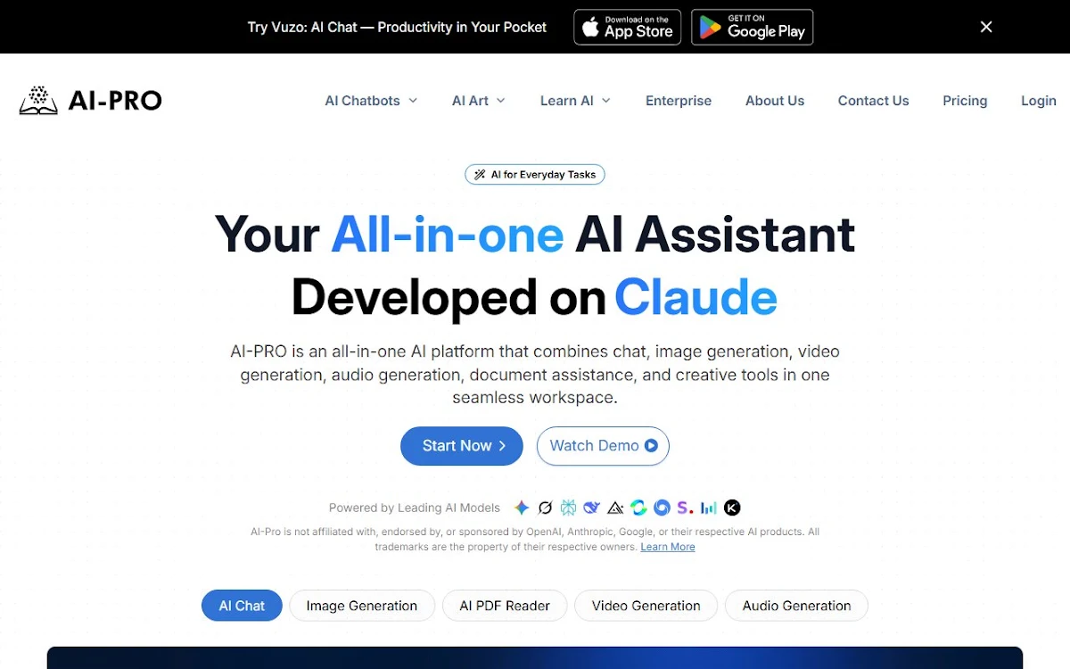 Captura de ChatGPTPro - AI Chatbot