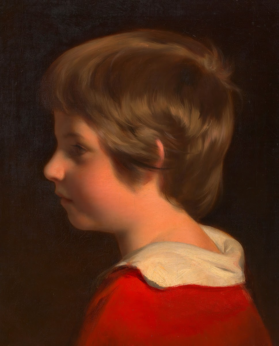 Friedrich Amerling Sohn des Künstlers 1851