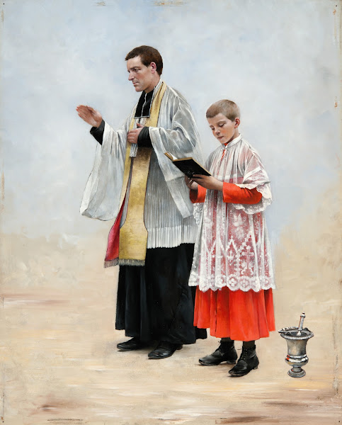 Priest And Acolyte 1881