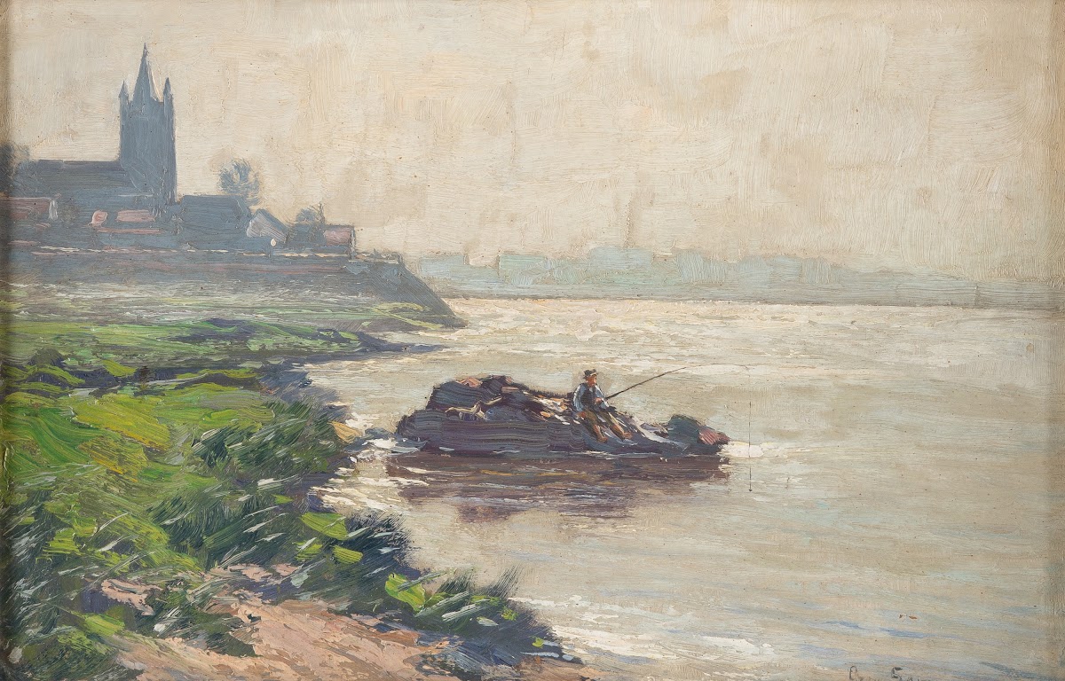 Summers day by the river