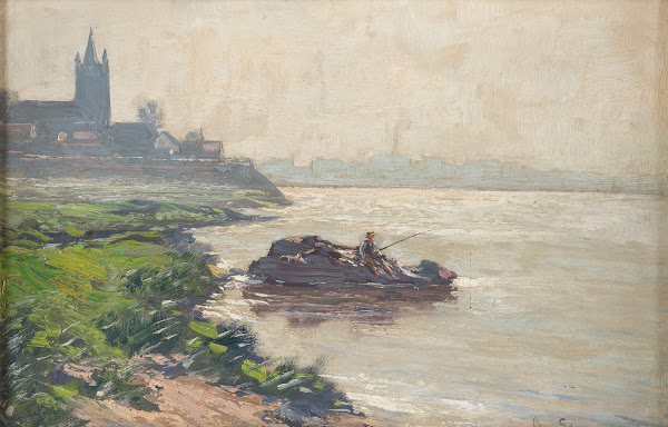 Summers day by the river