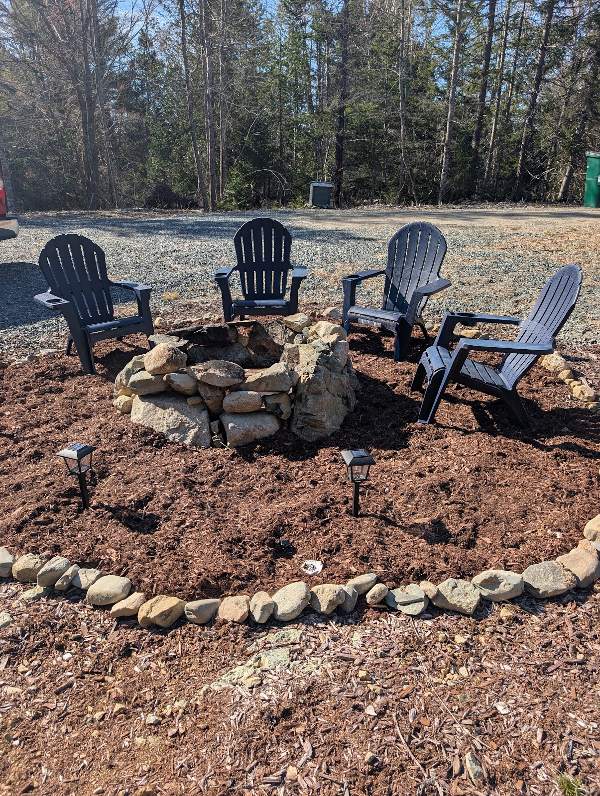 Fire pit area