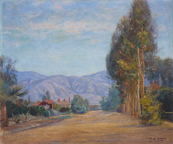Hills Near Redlands California 1902