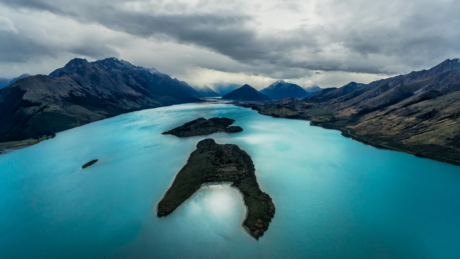 Landscape, 4K, New Zealand, Nature, Water 4K Desktop Wallpaper Background (3840x2160) Free Download