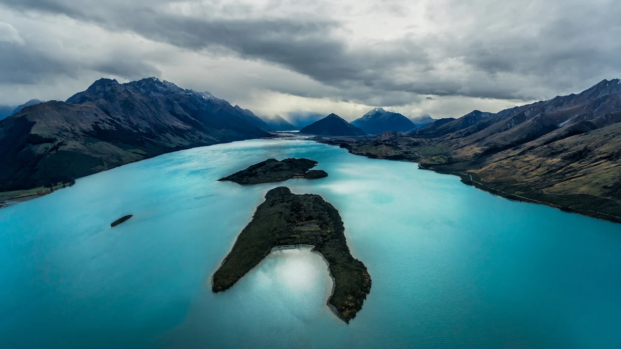 Landscape, 4K, New Zealand, Nature, Water 4K Desktop Wallpaper