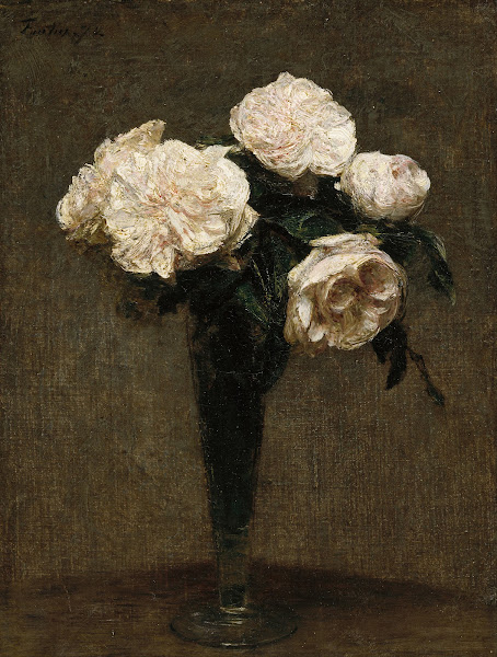 Roses in a Vase 1872