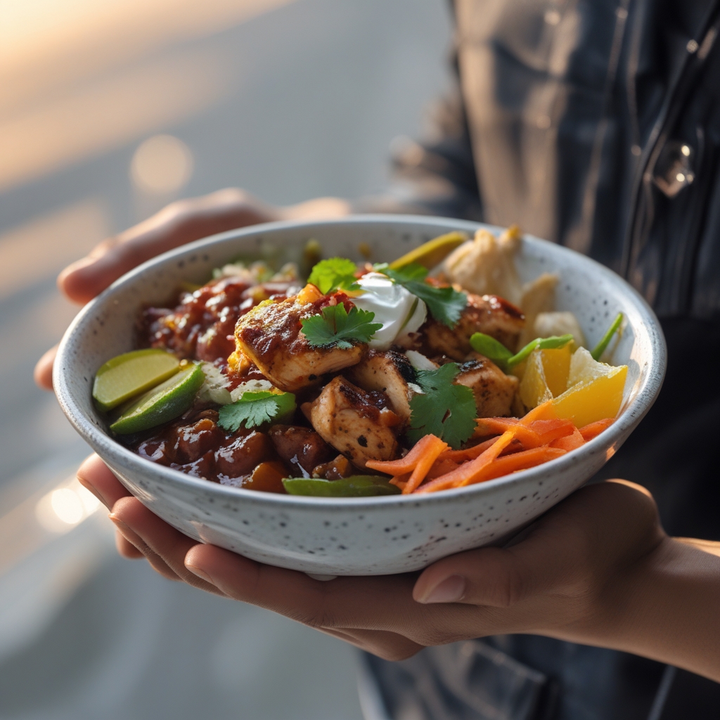 Final Chipotle Citrus Chicken Power Bowl