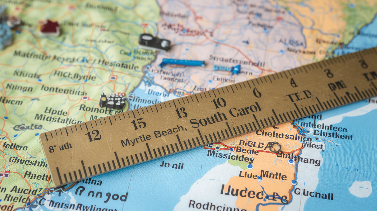 Distance and Travel Guide: Myrtle Beach from Lucedale MS