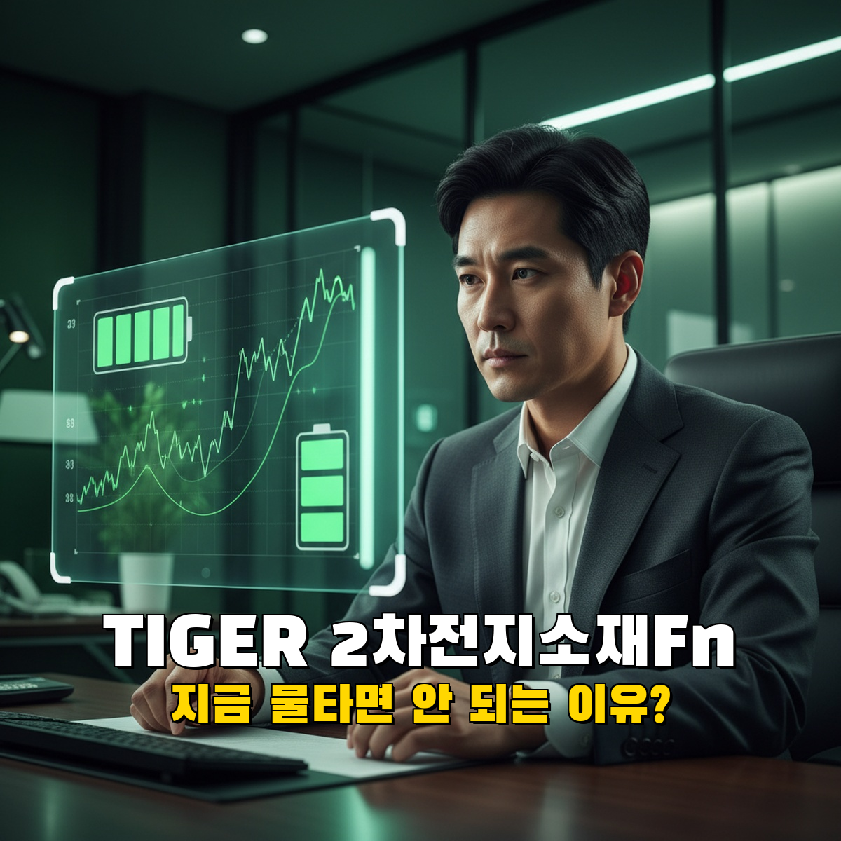 TIGER 2차전지소재Fn, 하락장 평단가 낮추려다 계좌 녹아내리는 3가지 결정적 실수