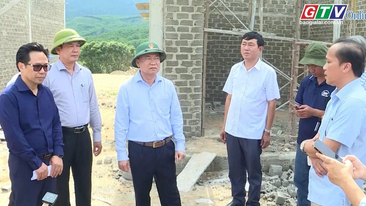 Toàn cảnh Gia Lai 24h: Bí thư Tỉnh ủy Thái Đại Ngọc kiểm tra các dự án tái định cư vùng thiên tai phía Tây tỉnh - Báo Gia Lai