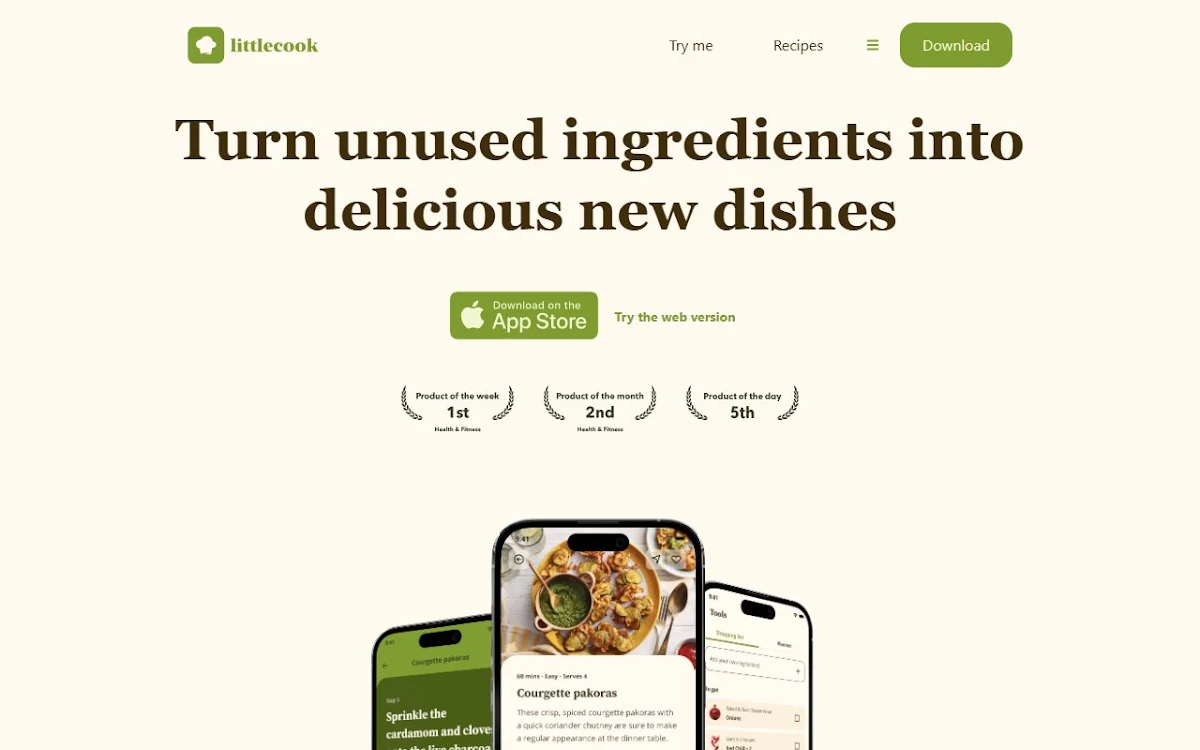 Captura de Littlecook.io