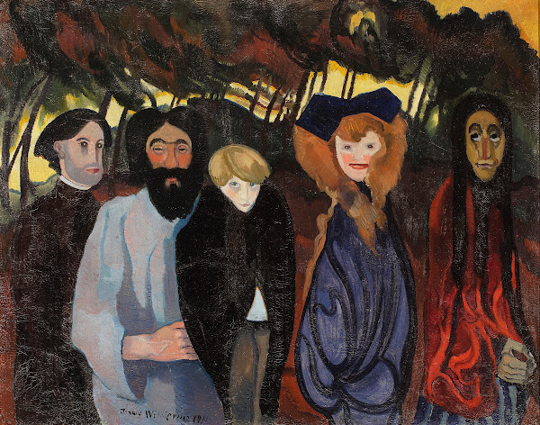 Composition with five figures 1911