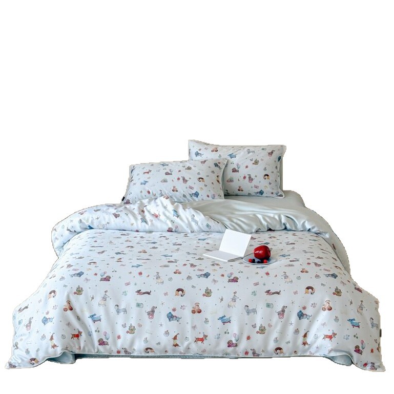 Lyocell bedding set, 4-piece, 3000–3500 g