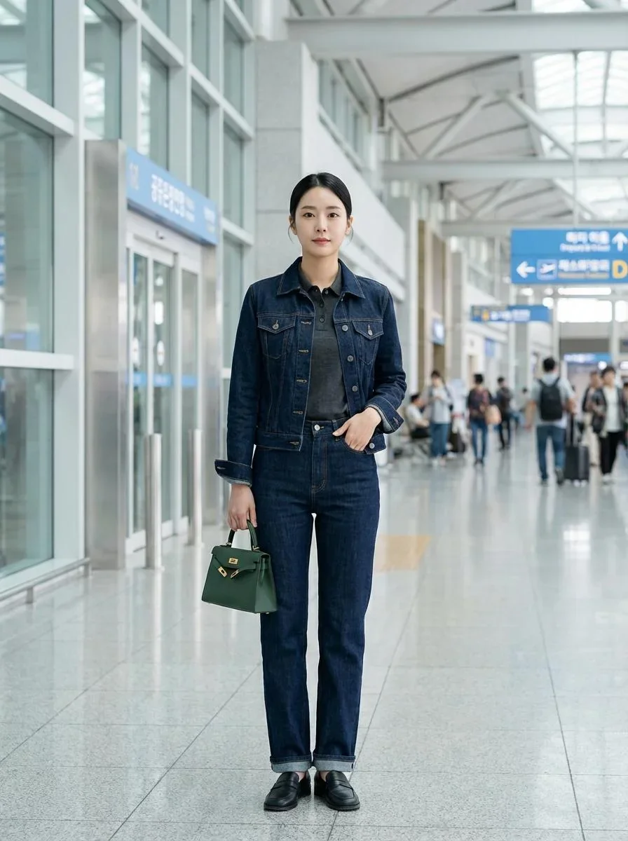 Grey Polo and Denim Styling