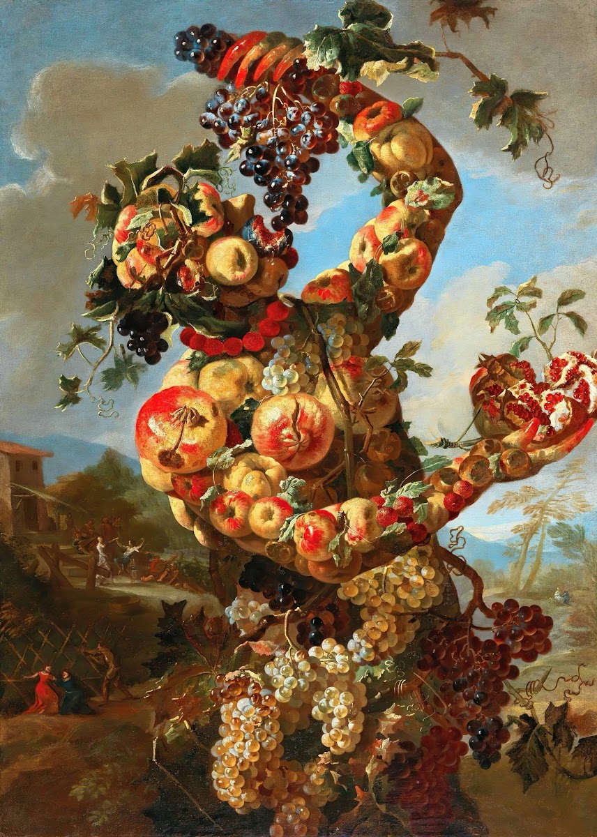 Anthropomorphic Allegory of Autumn 17th 18th century