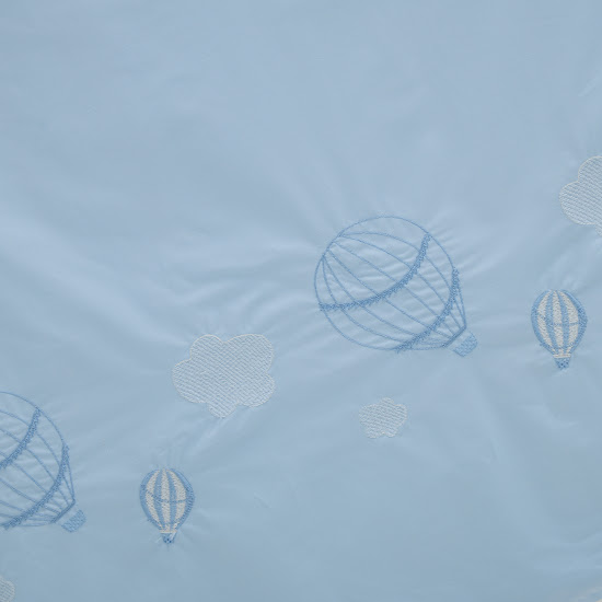 Bedding set for a baby crib 6 el Twins Beau blue