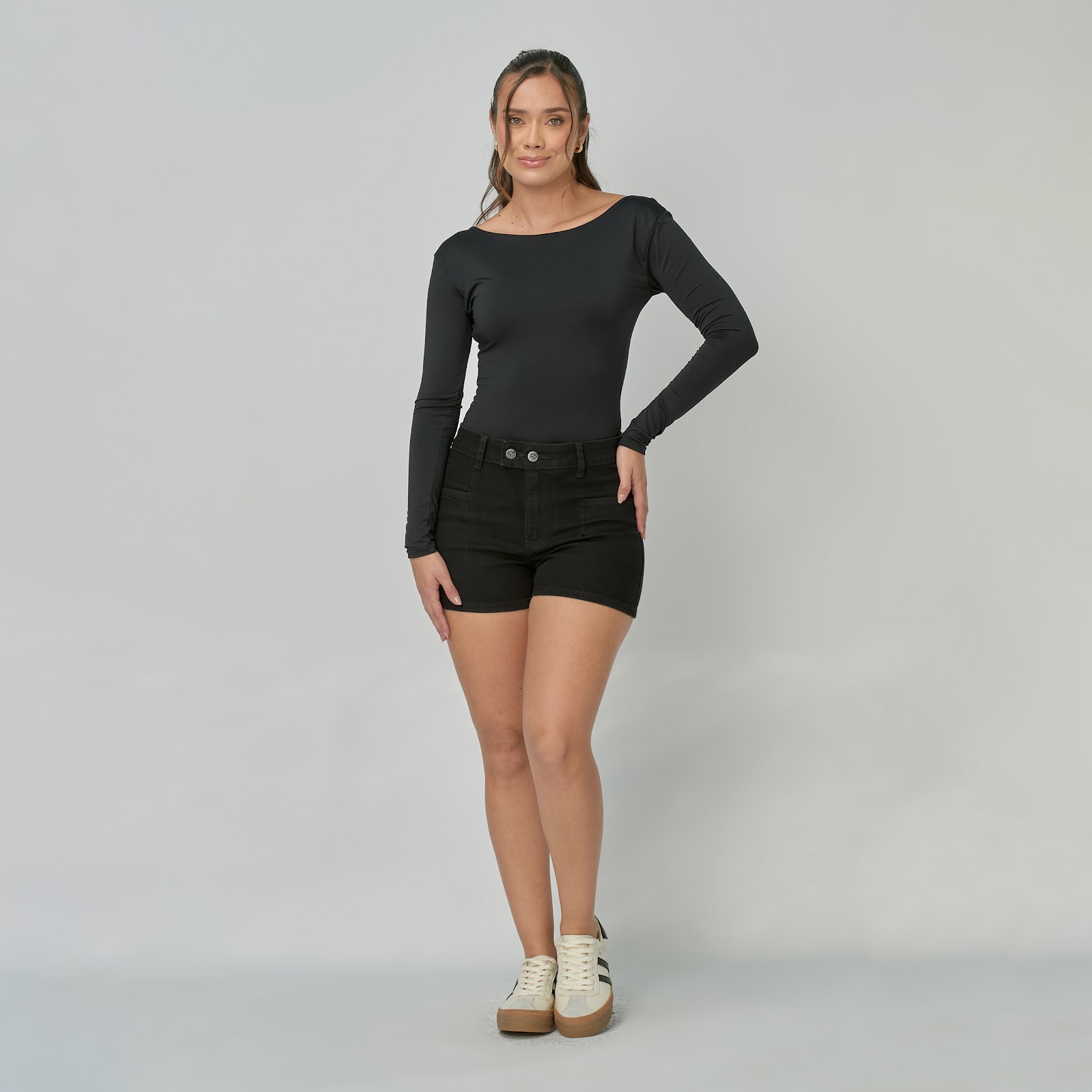 Short rígido dama - Vista 3