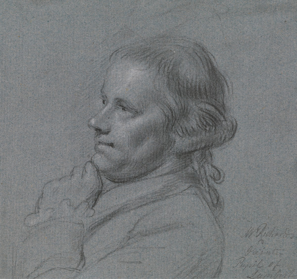 Portrait study of John Inigo Richards RA ca 1771