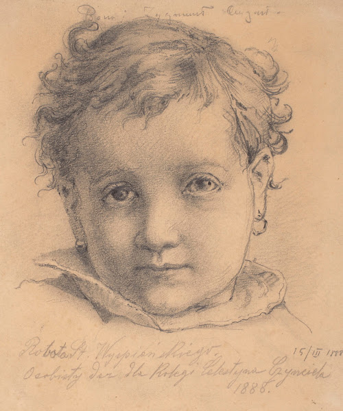 Głowa dziecka 1888