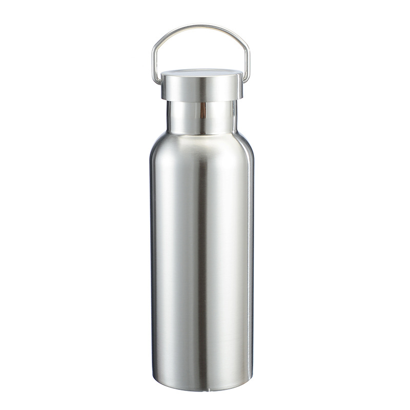 Isolierte Edelstahl-Trinkflasche mit Griff