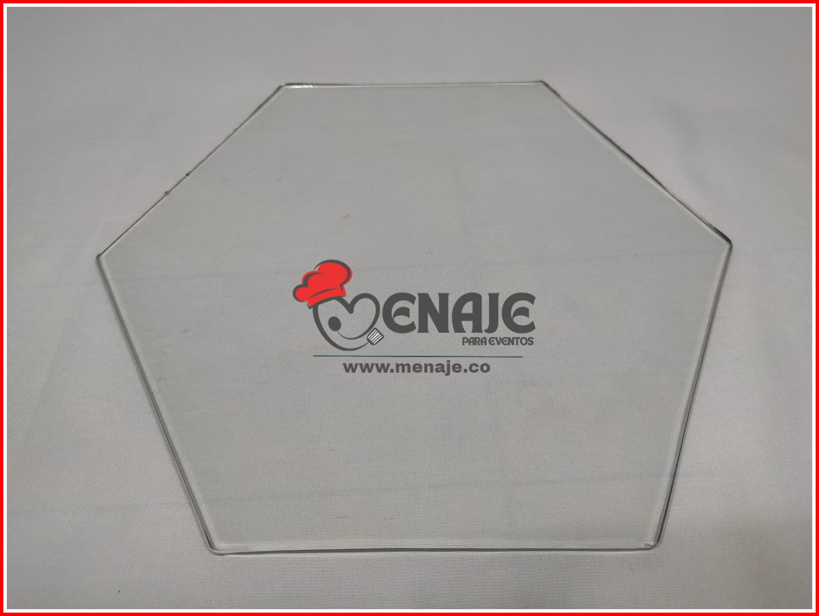 Vidrio Exagonal |Codigo SKU157
