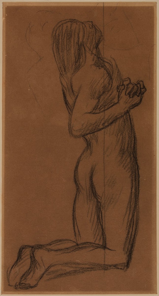Femme nue agenouillée 1874 1878