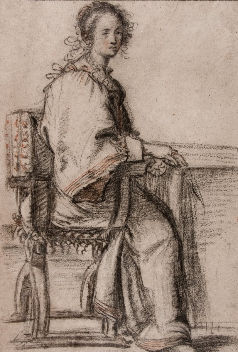 Lady seated at a Table 1631