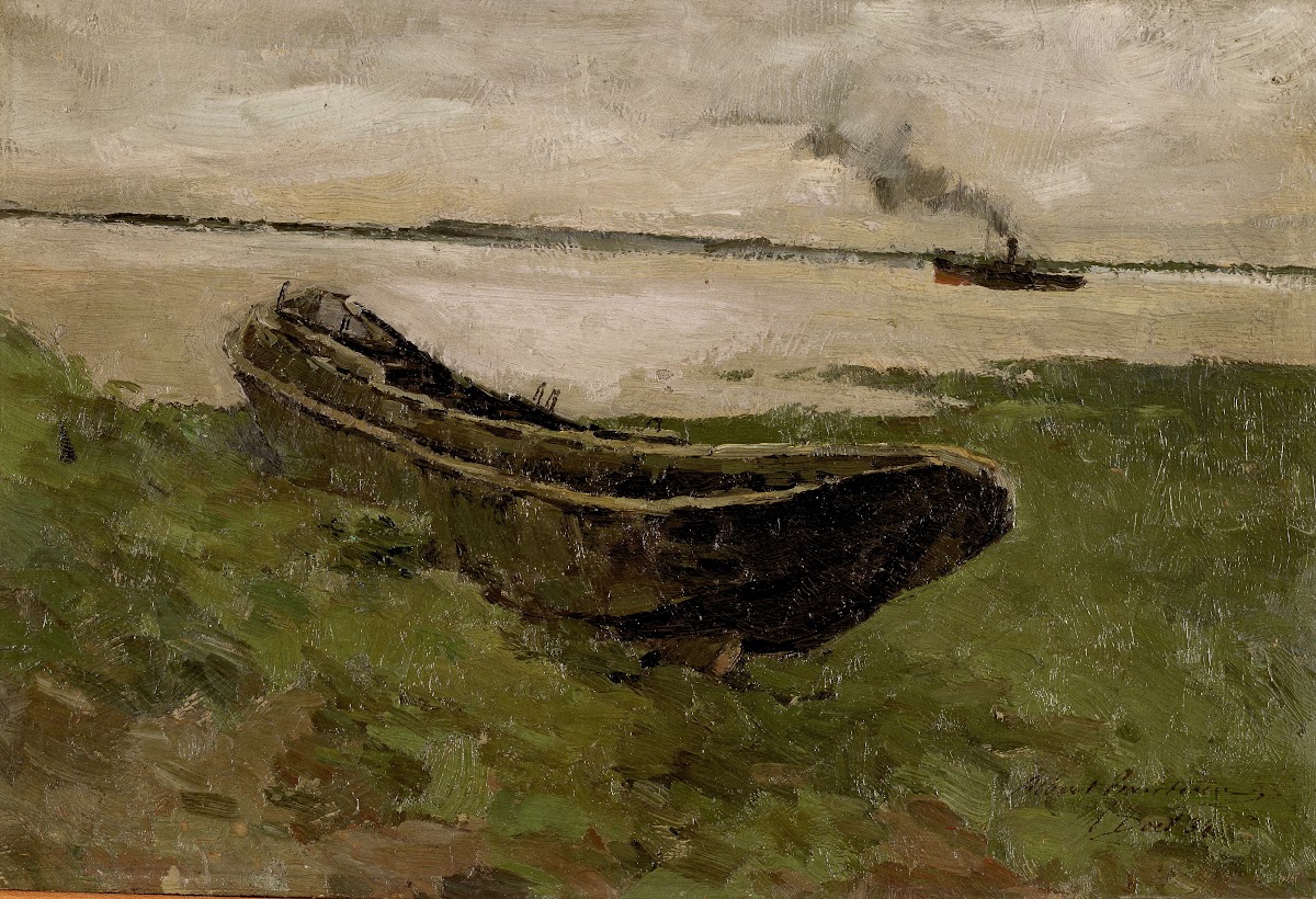 The River Scheldt at Doel 1889   1886