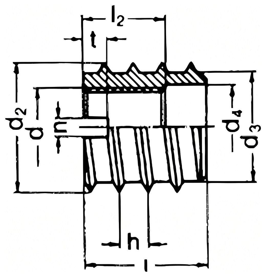 DIN 7965 – Technical drawing