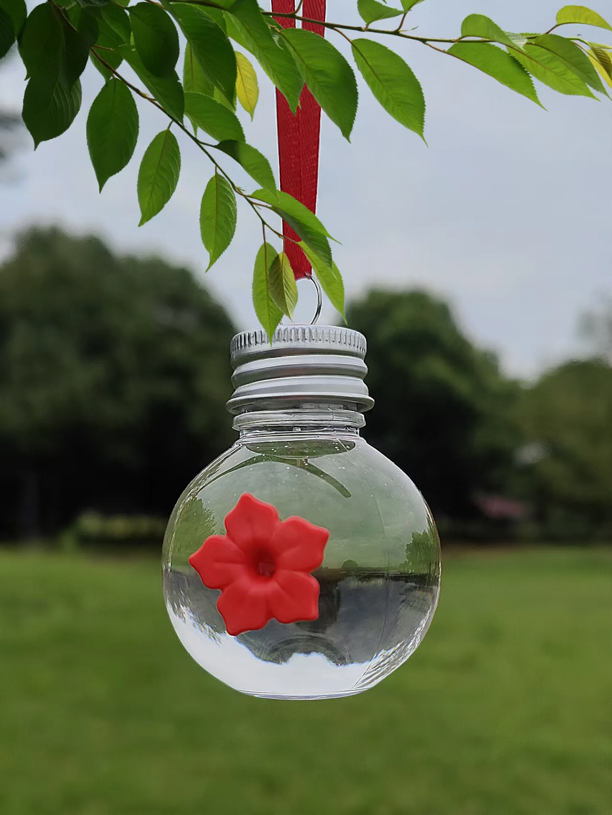 Spherical Bird Waterer for Outdoors