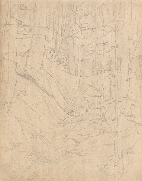 Album with Views of Rome and Surroundings Landscape Studies page 01a Roman Lands