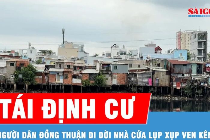 TPHCM: Người dân đồng thuận di dời, 'mở đường' dự án cải tạo bờ Bắc kênh Đôi - Báo Sài Gòn Giải Phóng