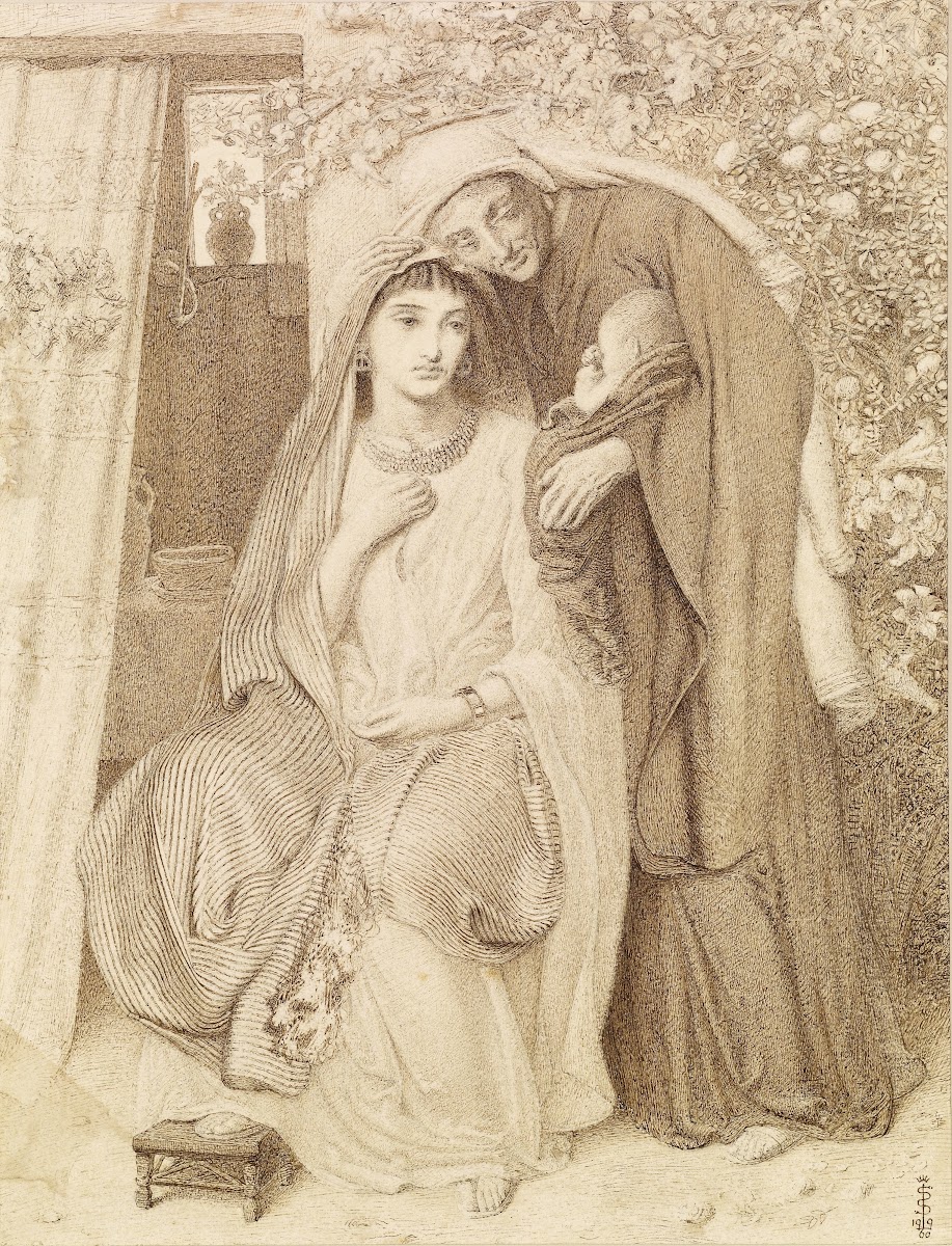 Ruth Naomi and the Child Obed 1860