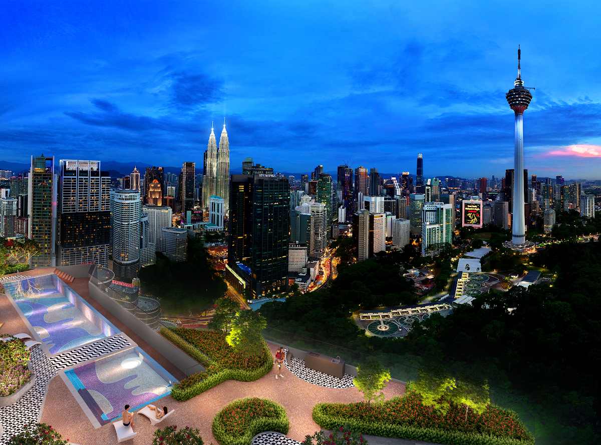 CENTRIX THE STATION KLCC — city skyline view