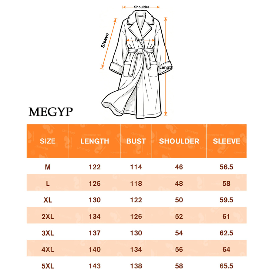 AOP MEG version bathrobe