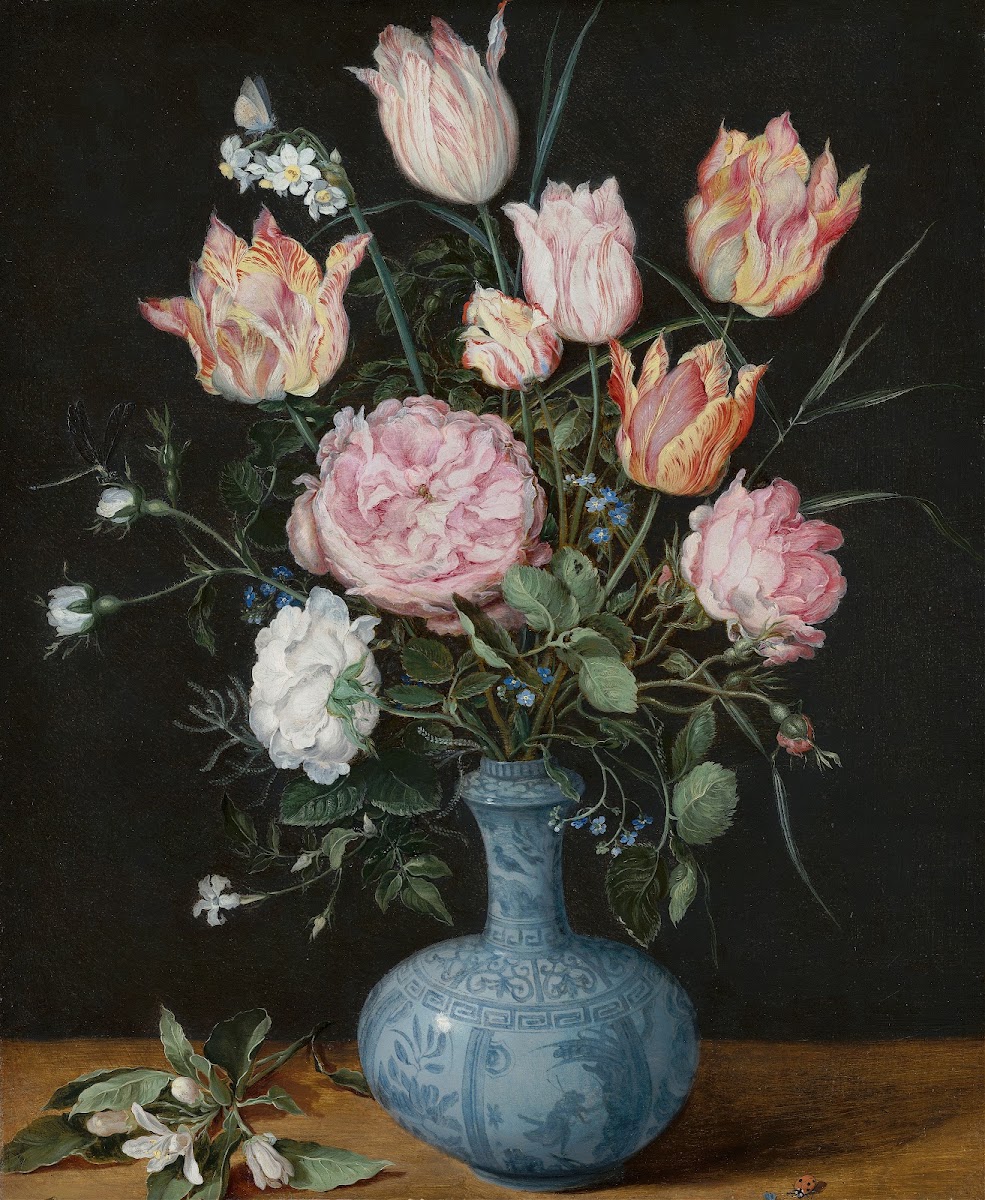 Flowers in a Wan Li Vase c 1610   1615