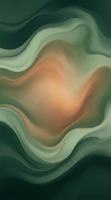 Soft Abstract Textured Gradient Wave Backdrop - Free mobile Wallpaper