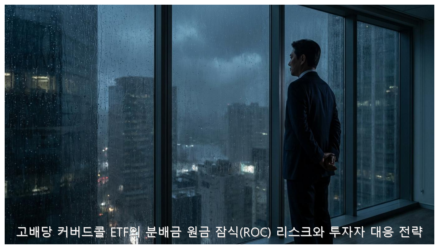고배당 커버드콜 ETF의 분배금 원금 잠식(ROC) 리스크와 투자자 대응 전략 핵심 안내 및 분석 인포그래픽 (4)