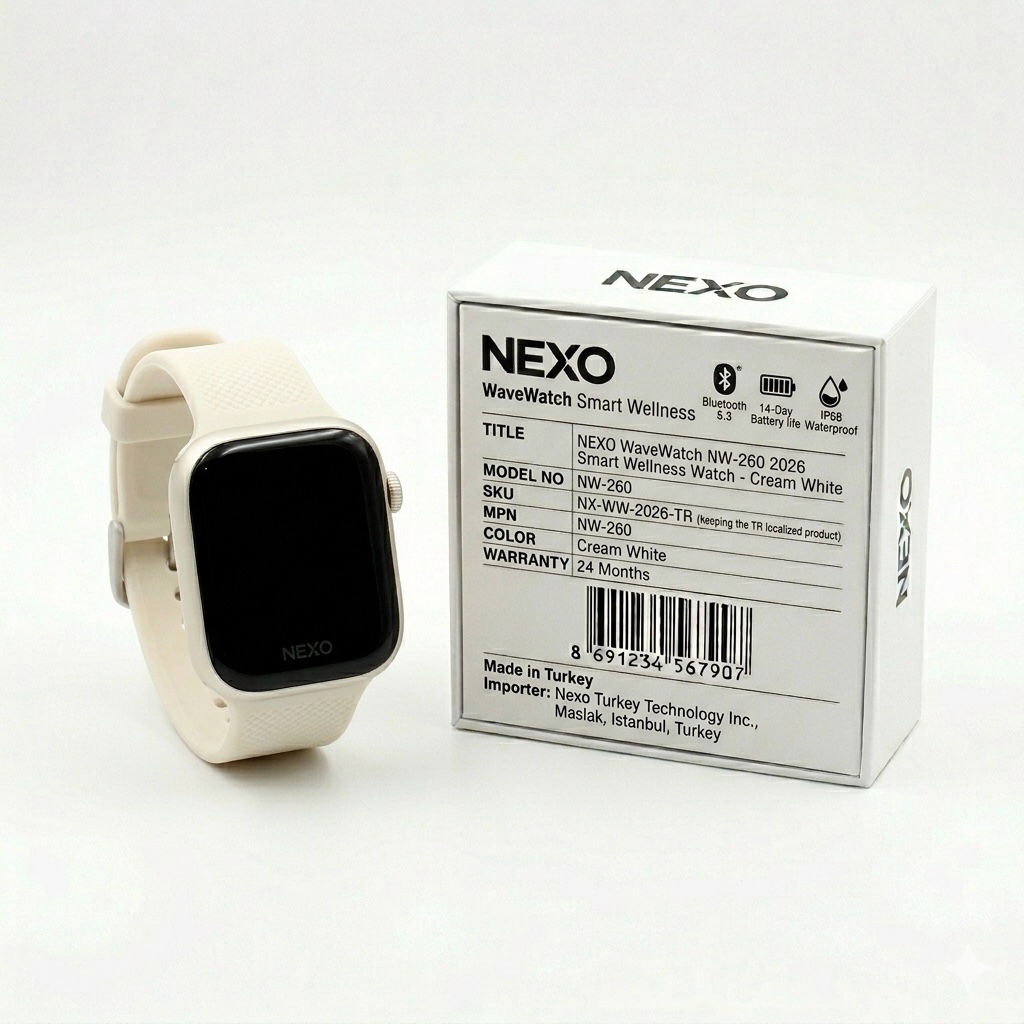 NEXO WaveWatch NW-260 2026 Smartwatch - Cream White 5