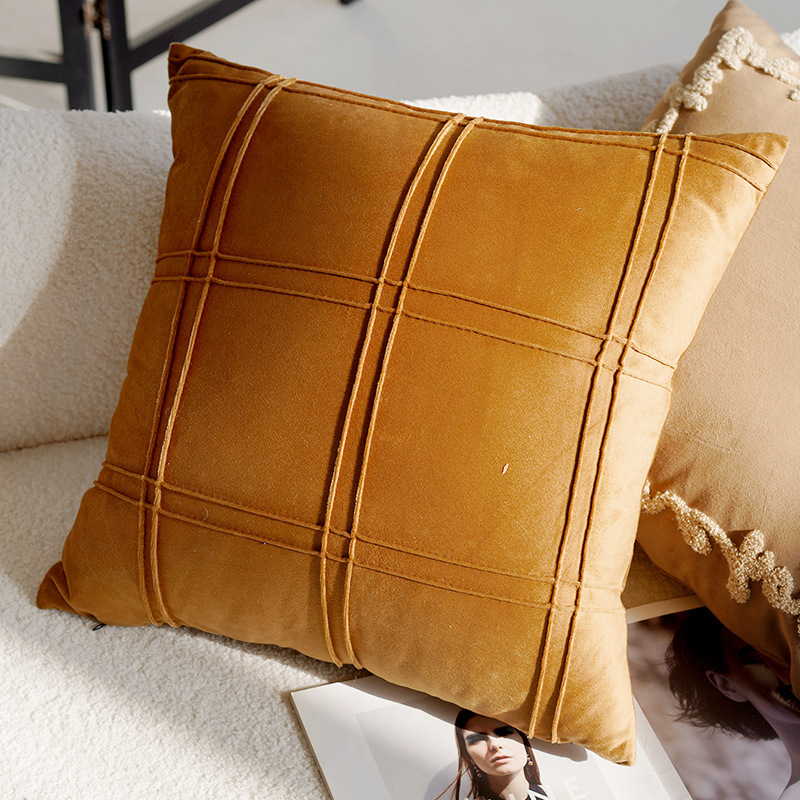 Nordic Pillow Cover, Linen, Dots and Patterns